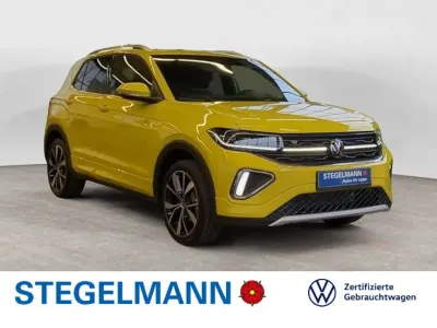 Gebraucht VW T-Cross R-line 116 PS (85 kW) 2024 Gelb SUV