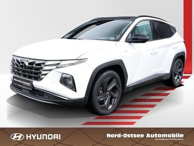 Gebraucht Hyundai Tucson Blackline 179 PS (131 kW) 2023 Serenity white / mic SUV