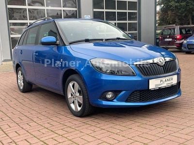 Gebraucht Skoda Fabia 86 PS (63 kW) 2014 Blau Kombi
