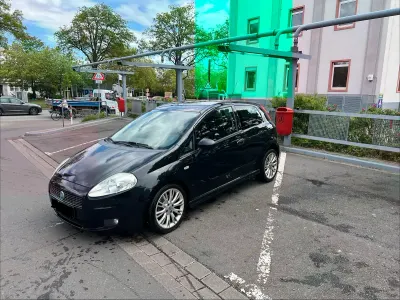 Gebraucht Fiat Grande Punto Sport 120 PS (88 kW) 2008 Schwarz Kleinwagen