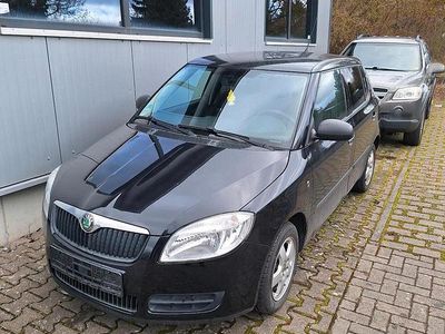 Gebraucht Skoda Fabia 60 PS (44 kW) 2008 Schwarz Kleinwagen