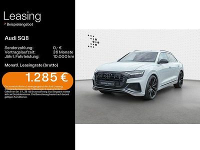 Gebraucht Audi SQ8 Sport 507 PS (372 kW) 2021 Gletscherweiß metallic SUV