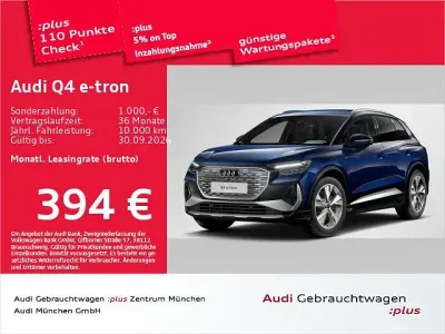 Gebraucht Audi Q4 e-tron Ambiente 210 kW (286 PS) 2025 Navarrablau metallic SUV