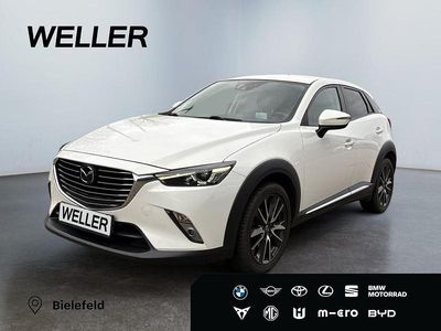 Weiss Gebraucht 2016 Mazda CX-3 Sports-Line SUV | 12.990 € (Fairer Preis)