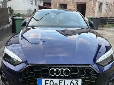 Gebraucht Audi A5 S-Line 204 PS (150 kW) 2021 Blau Coupé