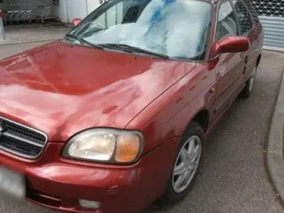 Gebraucht Suzuki Baleno GLX 116 PS (85 kW) 2001 Rot Kombi