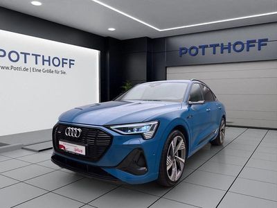 Usata Audi e-tron Sportback S-Line 300 kW (408 CV) 2021 Blu SUV