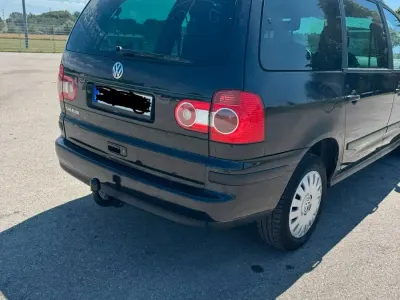 Gebraucht VW Sharan 115 PS (84 kW) 2006 Schwarz Van / Kleinbus