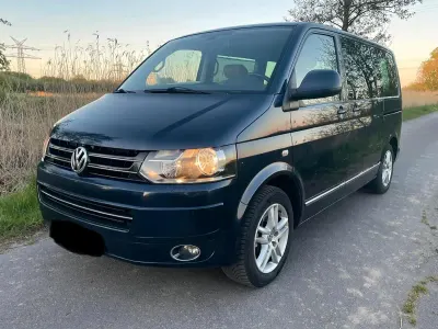 Usata VW T5 Highline 179 CV (131 kW) 2010 Blu Furgone