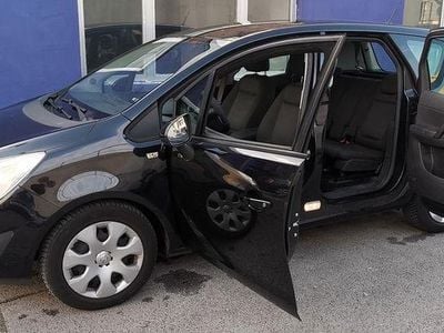 Gebraucht Opel Meriva 101 PS (74 kW) 2011 Schwarz Van / Kleinbus