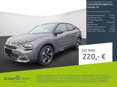 Gebraucht Citroën C4 PureTech 131 PS (96 kW) 2023 Grau SUV