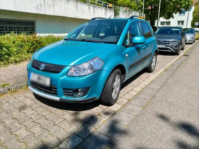 Used Suzuki SX4 120 HP (88 kW) 2009 Green SUV