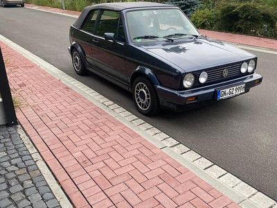Gebraucht VW Golf Cabriolet 95 PS (69 kW) 1989 Blau Cabrio