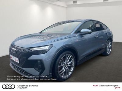 Blau Gebraucht 2022 Audi Q4 Sportback e-tron S-Line SUV | 27.980 € (Guter Preis)