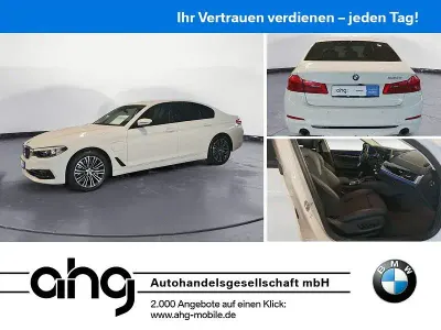 Gebraucht BMW 530e Sport Line 252 PS (185 kW) 2020 Weiß Limousine