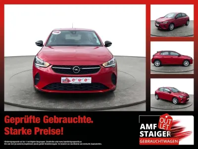 Gebraucht Opel Corsa Edition 75 PS (55 kW) 2023 Chili rot/kardio rot Kleinwagen