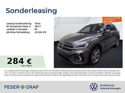 Usado VW T-Roc R-line 150 HP (110 kW) 2025 Cinzento SUV