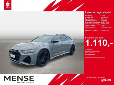 Gebraucht Audi RS6 Ambiente 600 PS (441 kW) 2024 Nardograu Kombi