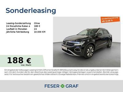 Second-hand VW T-Roc Goal 116 CP (85 kW) 2025 Negru SUV