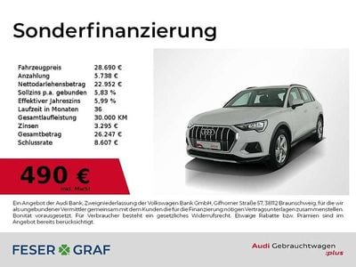 Usata Audi Q3 Advanced Plus 150 CV (110 kW) 2023 Bianco SUV