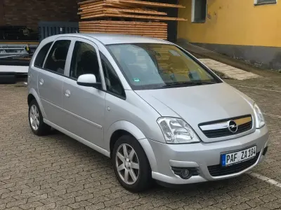 Gebraucht Opel Meriva Catch Me 105 PS (77 kW) 2007 Silber Van / Kleinbus
