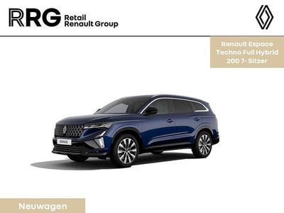 Neu Renault Espace Techno 200 PS (147 kW) 2026 Nachtblau metallic SUV