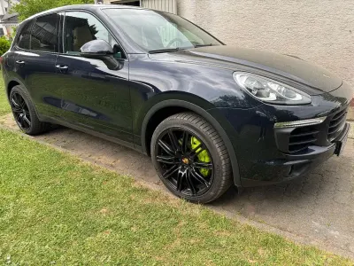 Gebraucht Porsche Cayenne 416 PS (305 kW) 2014 Blau SUV