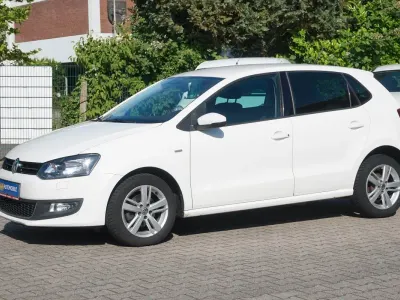 Gebraucht VW Polo Life 75 PS (55 kW) 2014 Weiß Kleinwagen