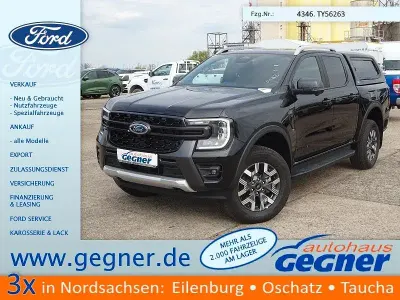 Nowe Ford Ranger Wildtrack 279 KM (205 kW) 2026 Czarny Pickup
