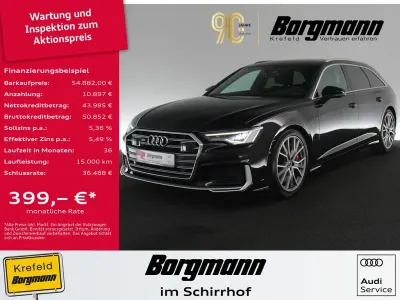 Gebraucht Audi S6 Design 344 PS (253 kW) 2023 Mythosschwarz metallic (metallic) Kombi
