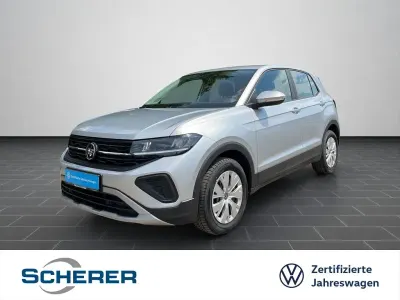 Gebraucht VW T-Cross Basis 95 PS (69 kW) 2025 Reflexsilber metallic SUV