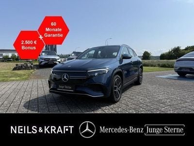 Blau Gebraucht 2022 Mercedes EQA250 AMG line SUV | 29.980 € (Fairer Preis)