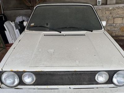 Gebraucht VW Golf Cabriolet 95 PS (69 kW) 1987 Weiß Cabrio