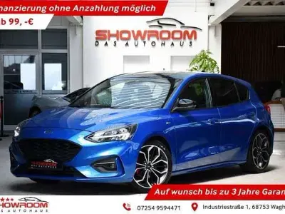 Gebraucht Ford Focus ST-Line 125 PS (91 kW) 2018 Blau Limousine