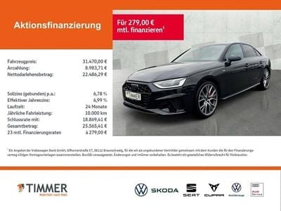 Usata Audi A4 Competition 204 CV (150 kW) 2023 Nero Berlina