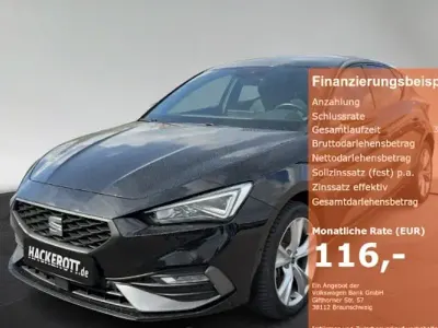 Gebraucht Seat Leon FR 204 PS (150 kW) 2022 Schwarz Limousine