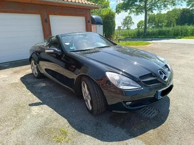 Gebraucht Mercedes SLK350 272 PS (200 kW) 2008 Schwarz Cabrio