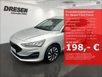 Gebraucht Ford Focus Titanium 126 PS (92 kW) 2025 Silber Kombi