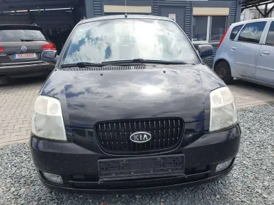 Gebraucht Kia Picanto EX 65 PS (47 kW) 2007 Galaxy black Kleinwagen