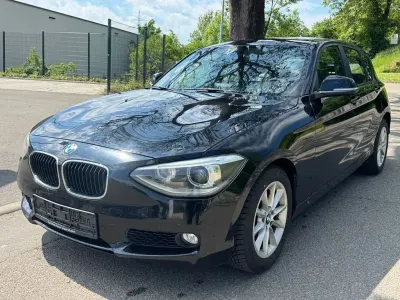 Gebraucht BMW 116 116 PS (85 kW) 2012 Schwarz Kleinwagen