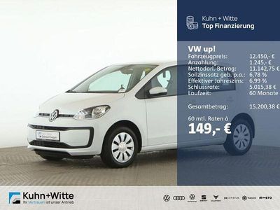 Gebraucht VW up! move up! 65 PS (47 kW) 2023 Weiß Kleinwagen