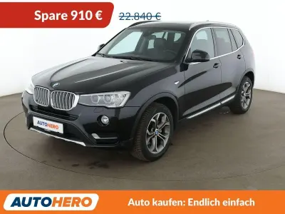 Usata BMW X3 xLine 190 CV (139 kW) 2015 Nero SUV