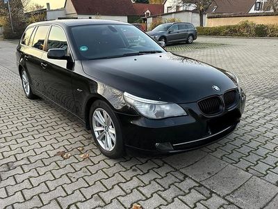 Brugt BMW 523 218 HK (160 kW) 2007 Sort Stationcar