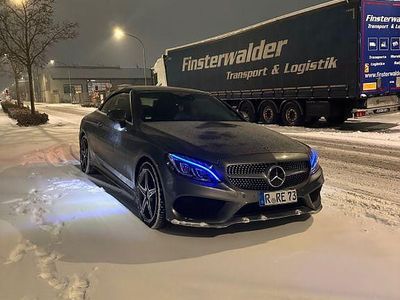 Grau Gebraucht 2018 Mercedes C300 Cabrio | 32.500 € (Fairer Preis)