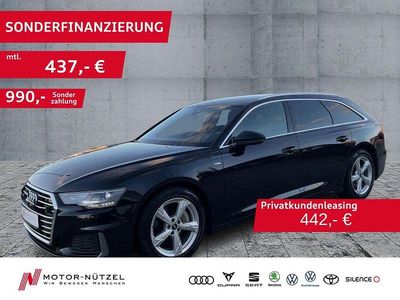 Mythosschwarz metallic Gebraucht 2023 Audi A6 S-Line Kombi | 36.490 € (Guter Preis)