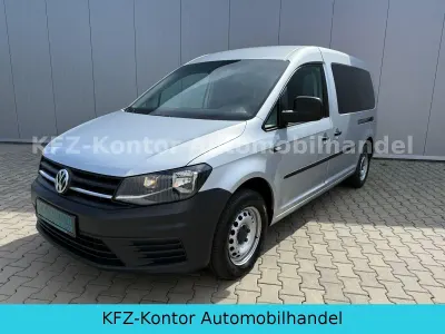 Gebraucht VW Caddy Maxi 102 PS (75 kW) 2016 Silber Van / Kleinbus