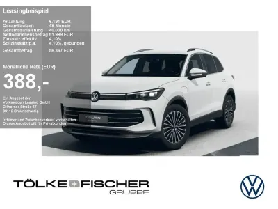 Neu VW Tiguan 150 PS (110 kW) 2026 Weiß SUV