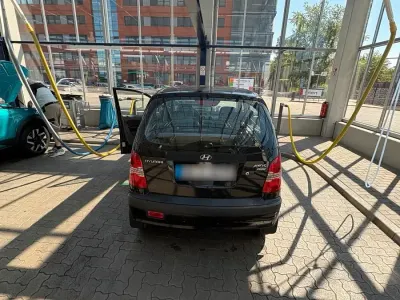 Gebraucht Hyundai Atos 59 PS (43 kW) 2008 Schwarz Kleinwagen