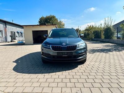 gebraucht Skoda Karoq 2,0 TDI Drive 125 4x4 DSG LED Navi ACC AHK VIR MwSt.