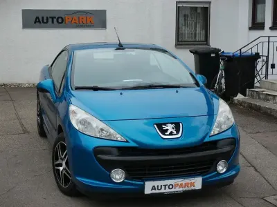 Gebraucht Peugeot 207 CC Filou 120 PS (88 kW) 2009 Blau Cabrio